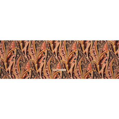 Mood Exclusive Black Through the Thicket Stretch Brushed Cotton Twill