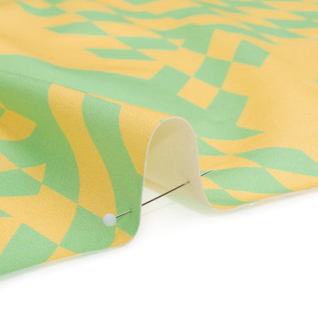 Mood Exclusive Lemon Lime Life Stretch Cotton Sateen