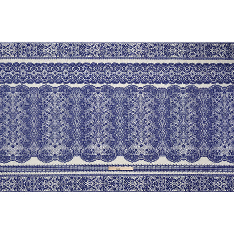 Mood Exclusive Ultramarine Two Sugar Cubes Cotton Poplin