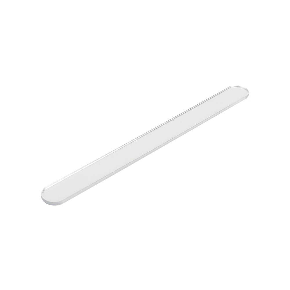 O'Creme Cakesicle Popsicle Silver Acrylic Sticks, 4.5" - Pack of 50
