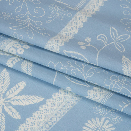 Mood Exclusive Needlepoint Skies Cotton Poplin