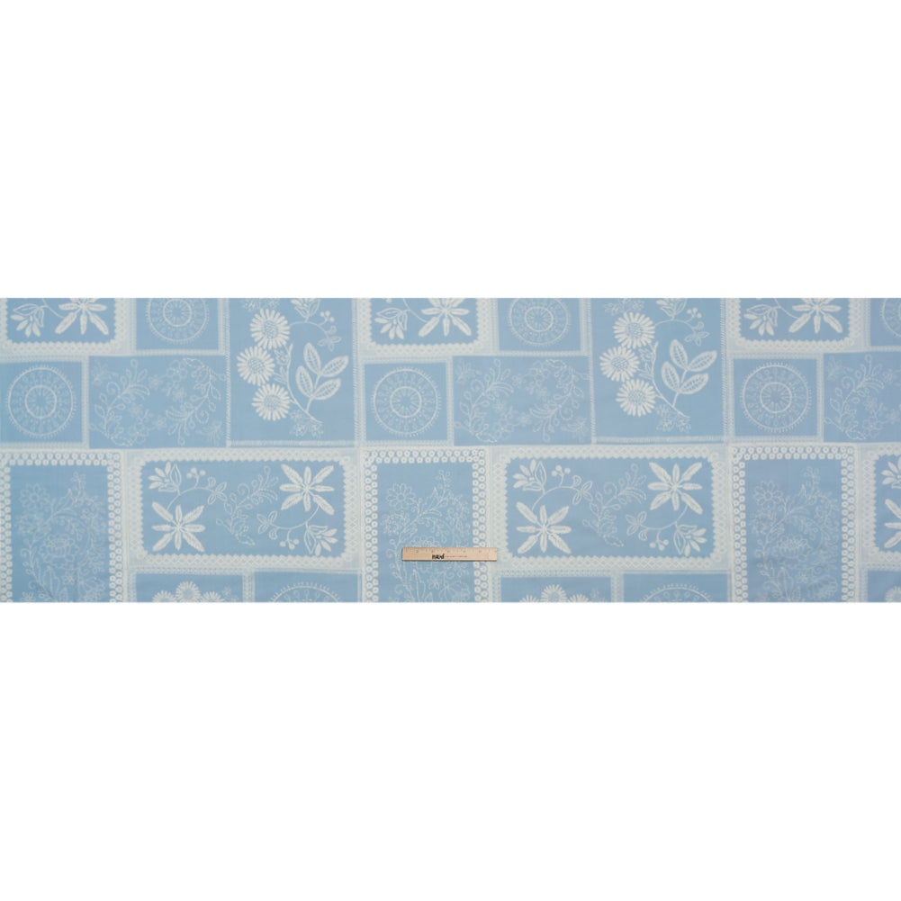 Mood Exclusive Needlepoint Skies Cotton Poplin