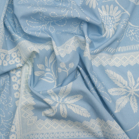 Mood Exclusive Needlepoint Skies Cotton Poplin