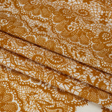 Mood Exclusive Ochre Two Sugar Cubes Cotton Poplin