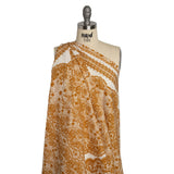 Mood Exclusive Ochre Two Sugar Cubes Cotton Poplin