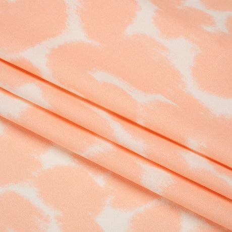 Mood Exclusive Peach Head in the Clouds Stretch Cotton Poplin