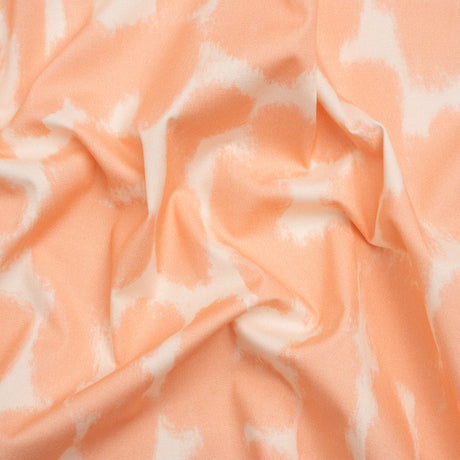 Mood Exclusive Peach Head in the Clouds Stretch Cotton Poplin