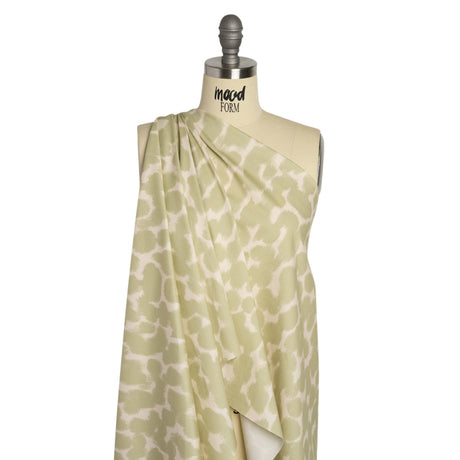Mood Exclusive Sage Head in the Clouds Stretch Cotton Poplin