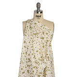 Mood Exclusive Green Fire Dogs Stretch Cotton Poplin