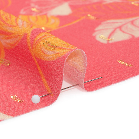 Mood Exclusive Parakeet Sweets Metallic Dotted Crinkled Viscose Crepe