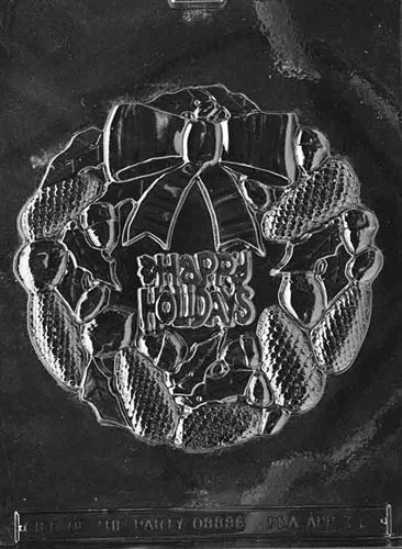 Wreath Chocolate Mold - LPC018