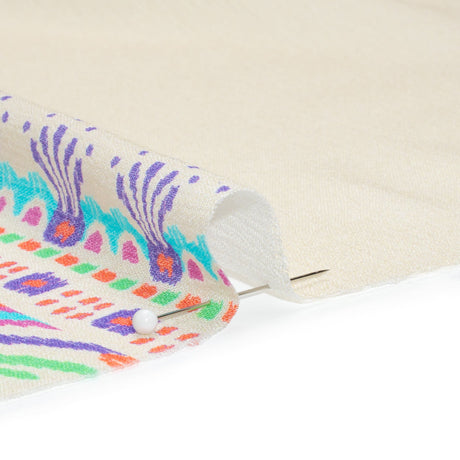Mood Exclusive Color Castle Gauzy Wrinkled Rayon Woven Panel
