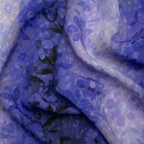 Mood Exclusive Daisies at Dusk Sustainable Animal Spots Viscose Jacquard
