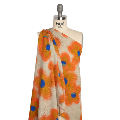 Mood Exclusive Garden Eclipse Sustainable Animal Spots Viscose Jacquard