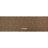 Stretch Cotton Twill Print - Teal, Rust and Peach Floral - Mood Exclusive September Sprouts