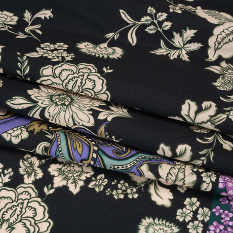Mood Exclusive Midnight Planting Cotton Voile Panel