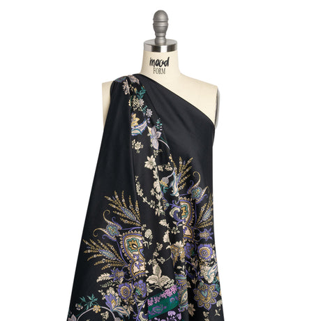 Mood Exclusive Midnight Planting Cotton Voile Panel