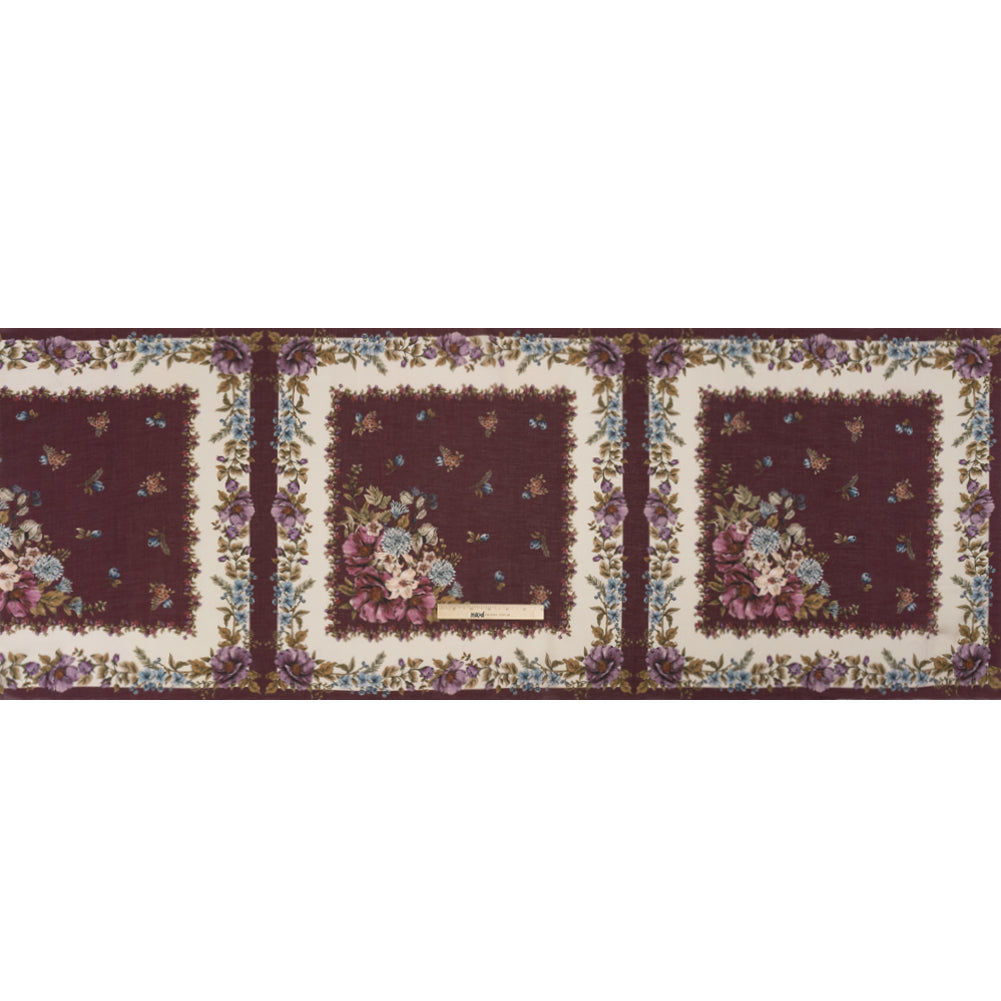 Mood Exclusive Multicolor Mulberry Tapestry Cotton Voile Panel
