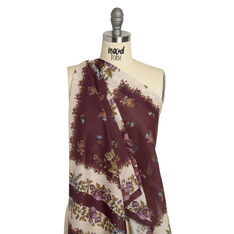 Mood Exclusive Multicolor Mulberry Tapestry Cotton Voile Panel