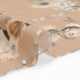 Mood Exclusive Dusty Rose Prosaic Petals Cotton Voile Panel