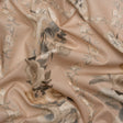 Mood Exclusive Dusty Rose Prosaic Petals Cotton Voile Panel