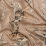 Mood Exclusive Dusty Rose Prosaic Petals Cotton Voile Panel