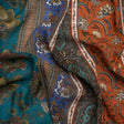 Mood Exclusive Orange Rhiannon's Run Viscose Georgette