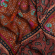 Mood Exclusive Red Busy in Bloom Viscose Georgette