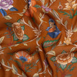 Mood Exclusive Brown Musee des Fleurs Viscose Georgette