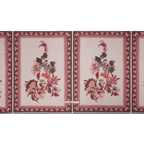 Mood Exclusive Berry Boughs Viscose Georgette Panel