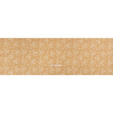 Stretch Cotton Poplin Print - Beige Flowers and Dotted Lines - Mood Exclusive Errands of Bees