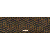 Stretch Cotton Poplin Print - Navy, Rust and Orange Floral - Mood Exclusive Amber Bunches