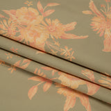 Stretch Cotton Poplin Print - Sage and Yellow Floral - Mood Exclusive Easy Eleanor