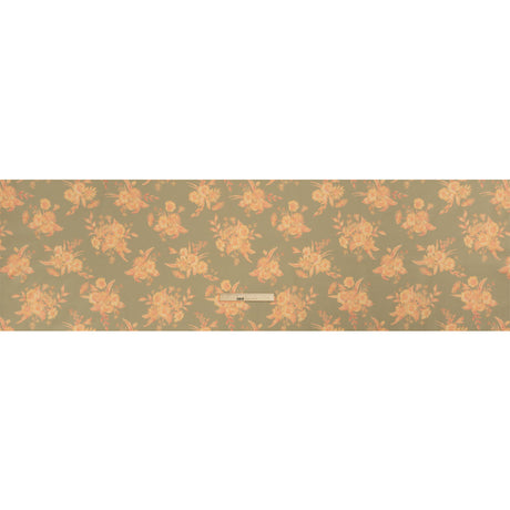 Stretch Cotton Poplin Print - Sage and Yellow Floral - Mood Exclusive Easy Eleanor
