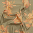 Stretch Cotton Poplin Print - Sage and Yellow Floral - Mood Exclusive Easy Eleanor