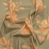 Stretch Cotton Poplin Print - Sage and Yellow Floral - Mood Exclusive Easy Eleanor