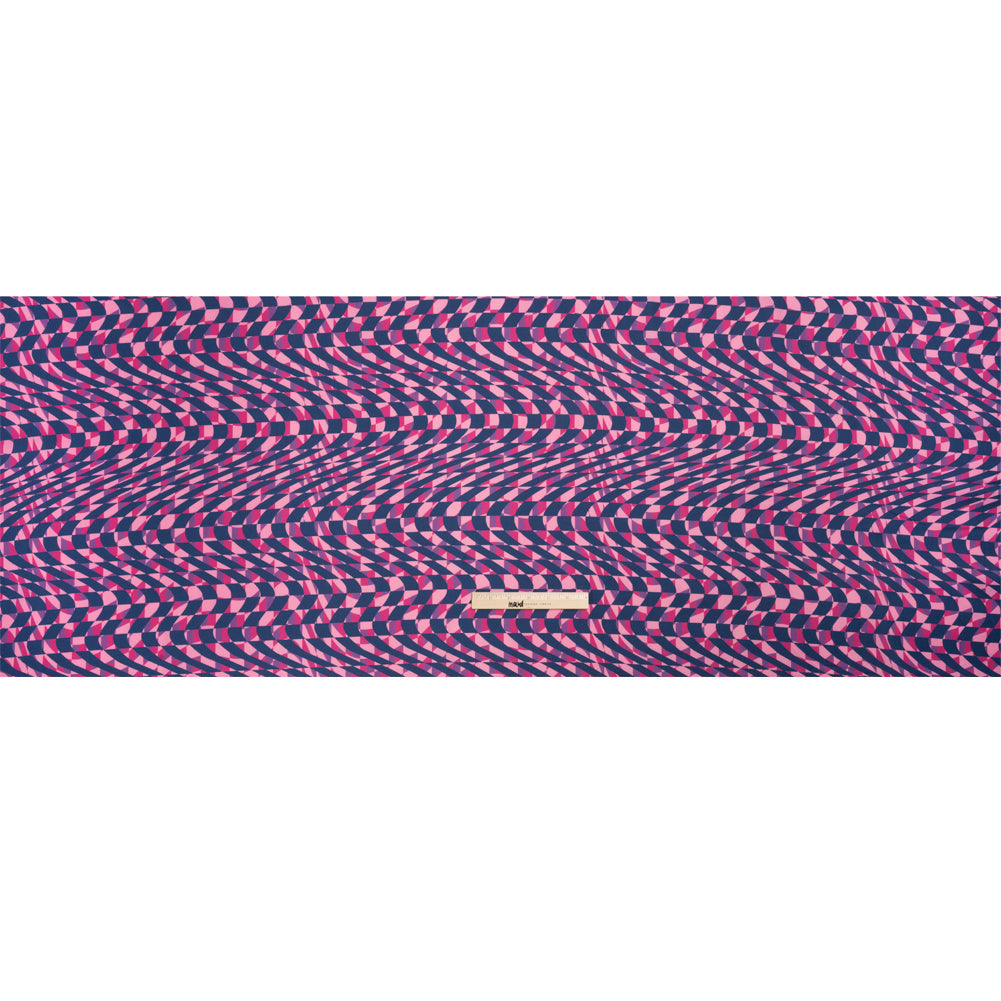 Mood Exclusive Pink Picnic Pantomime Stretch Cotton Poplin