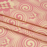 Mood Exclusive Pink Artsy Aesthetic Stretch Cotton Poplin