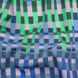 Mood Exclusive Blue Fruit Basket Fete Stretch Cotton Poplin
