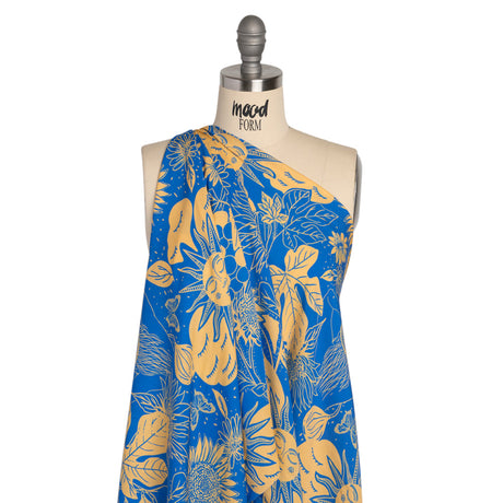 Mood Exclusive Blue Your Solar Self Viscose Twill