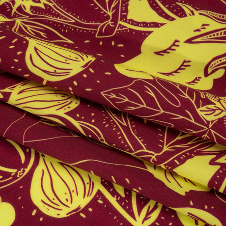 Mood Exclusive Magenta Your Solar Self Viscose Twill
