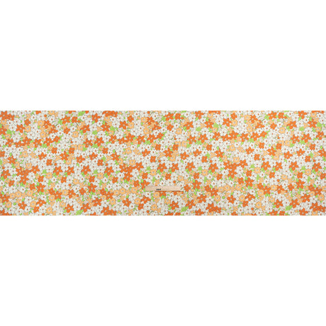 Mood Exclusive White Clementine Fields Cotton Poplin