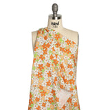 Mood Exclusive White Clementine Fields Cotton Poplin