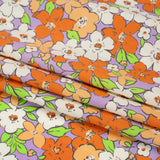 Mood Exclusive Lavender Clementine Fields Cotton Poplin