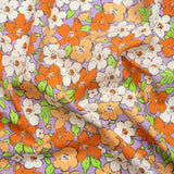 Mood Exclusive Lavender Clementine Fields Cotton Poplin