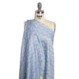 Mood Exclusive Periwinkle Pacific Peaks Cotton Voile