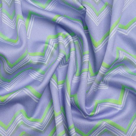 Mood Exclusive Periwinkle Pacific Peaks Cotton Voile