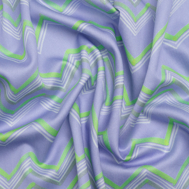 Mood Exclusive Periwinkle Pacific Peaks Cotton Voile