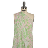 Mood Exclusive Lime Flowering Floor Viscose Georgette