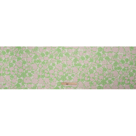Mood Exclusive Lime Flowering Floor Viscose Georgette